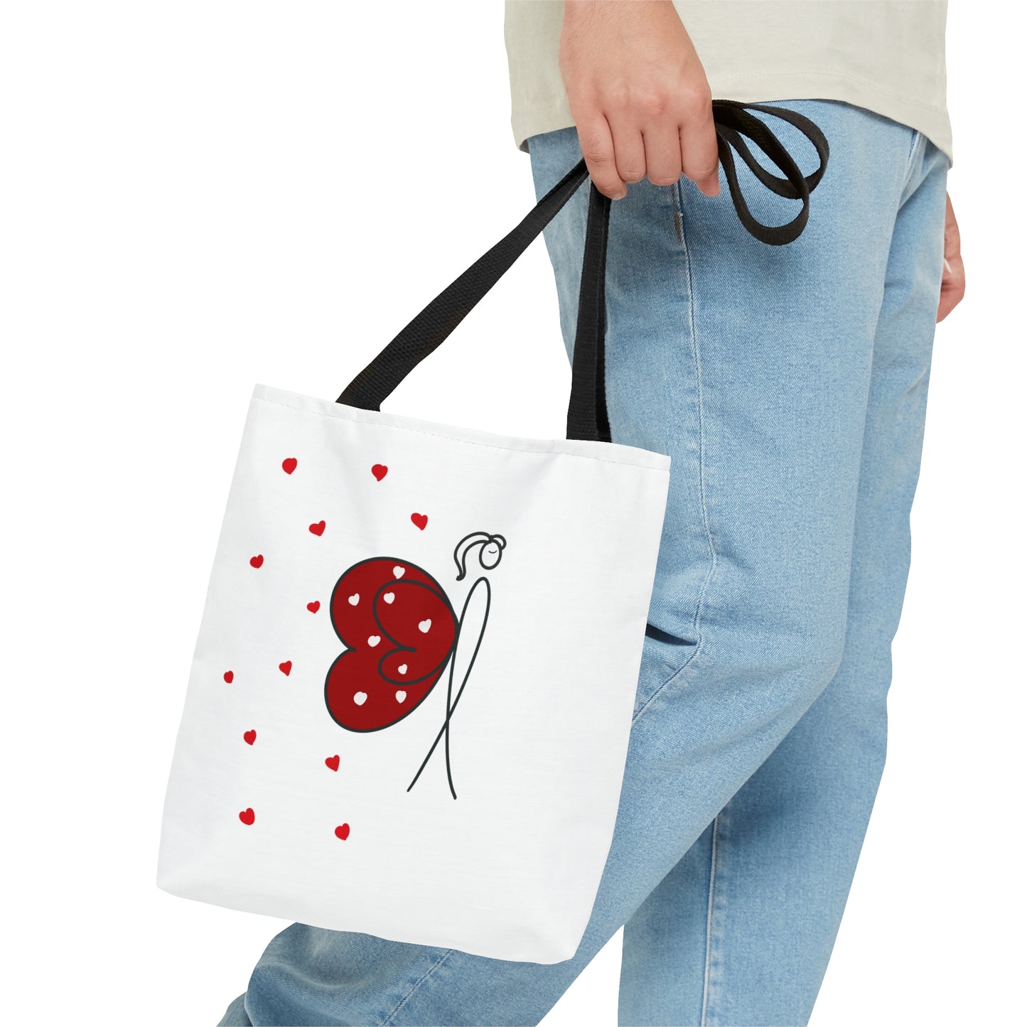 Love Balloon Heart Tote