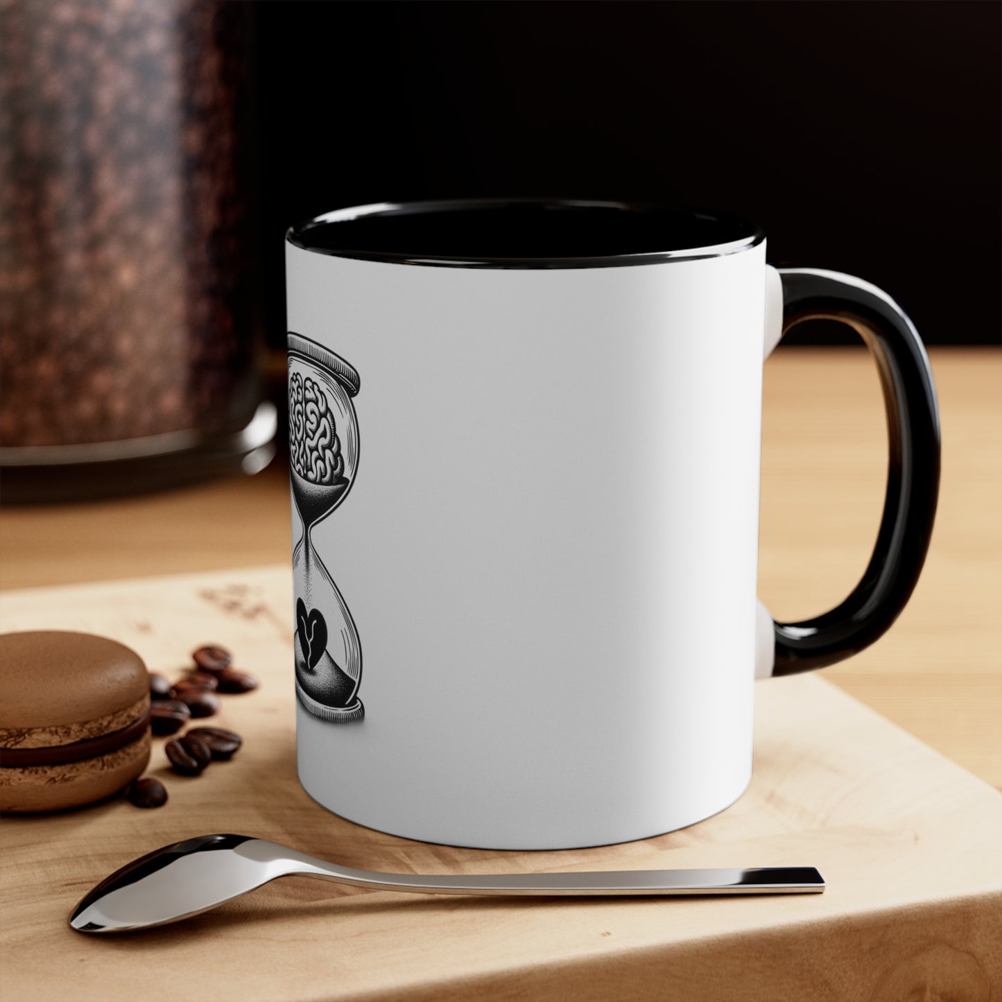 Mind Heart Hourglass Mug