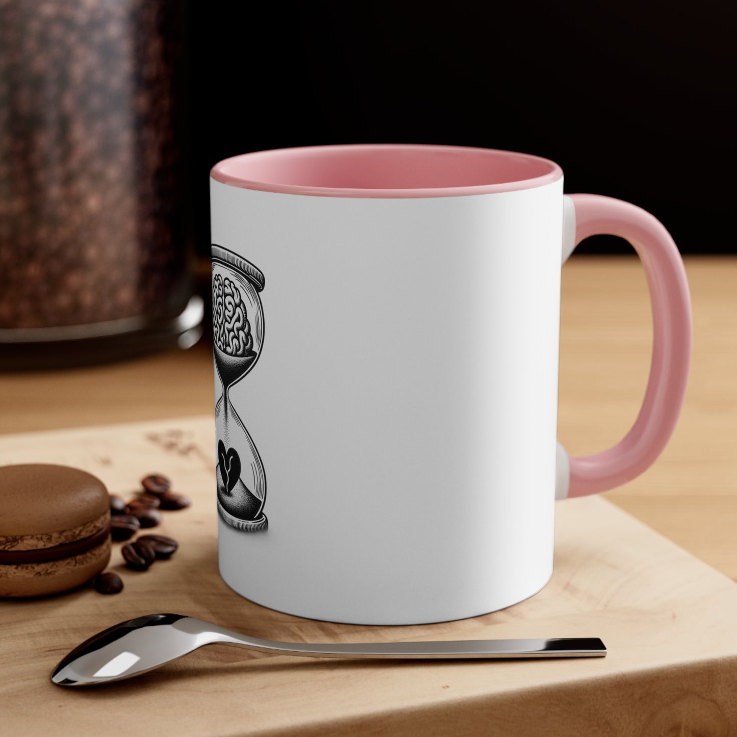 Mind Heart Hourglass Mug