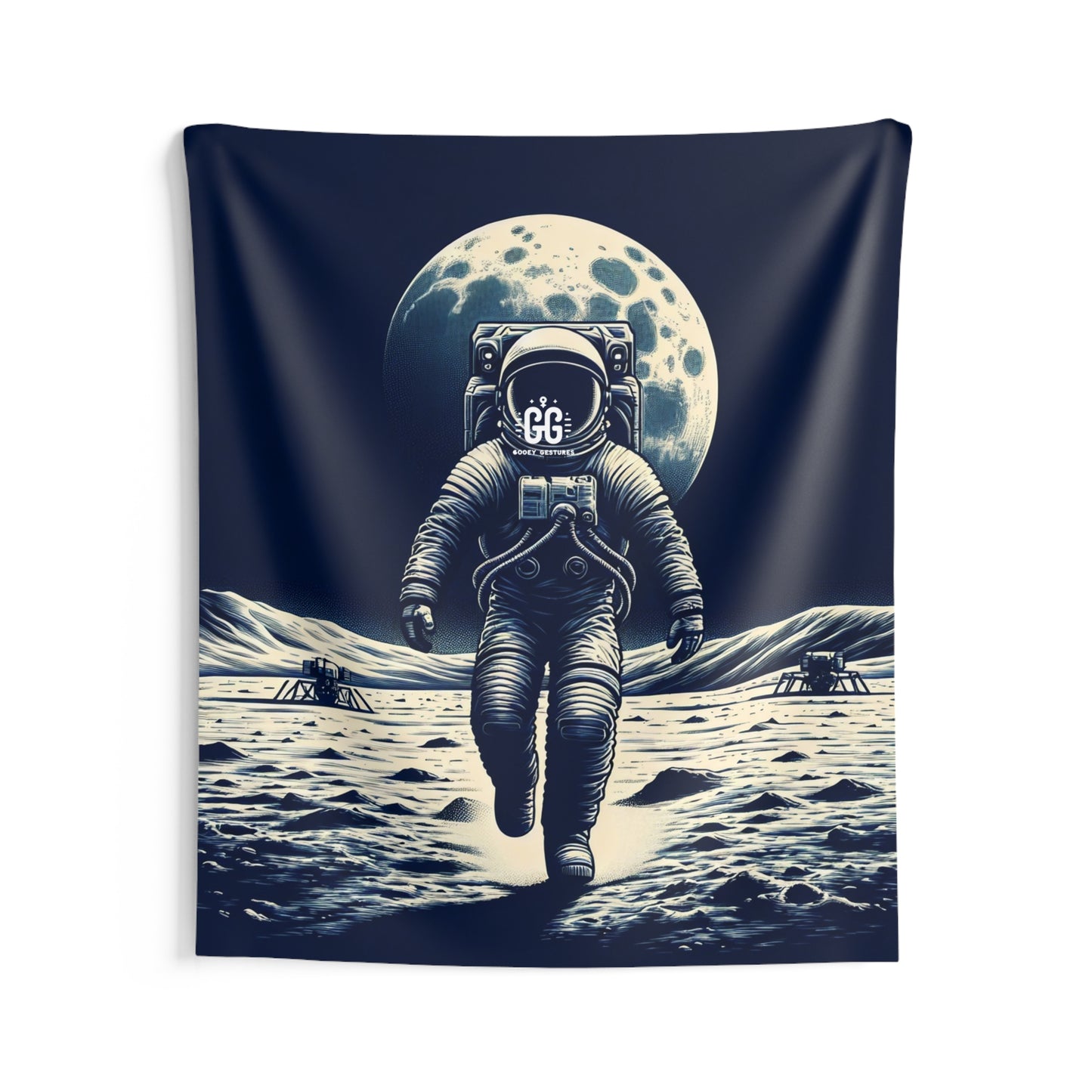 Lunar Explorer Tapestry