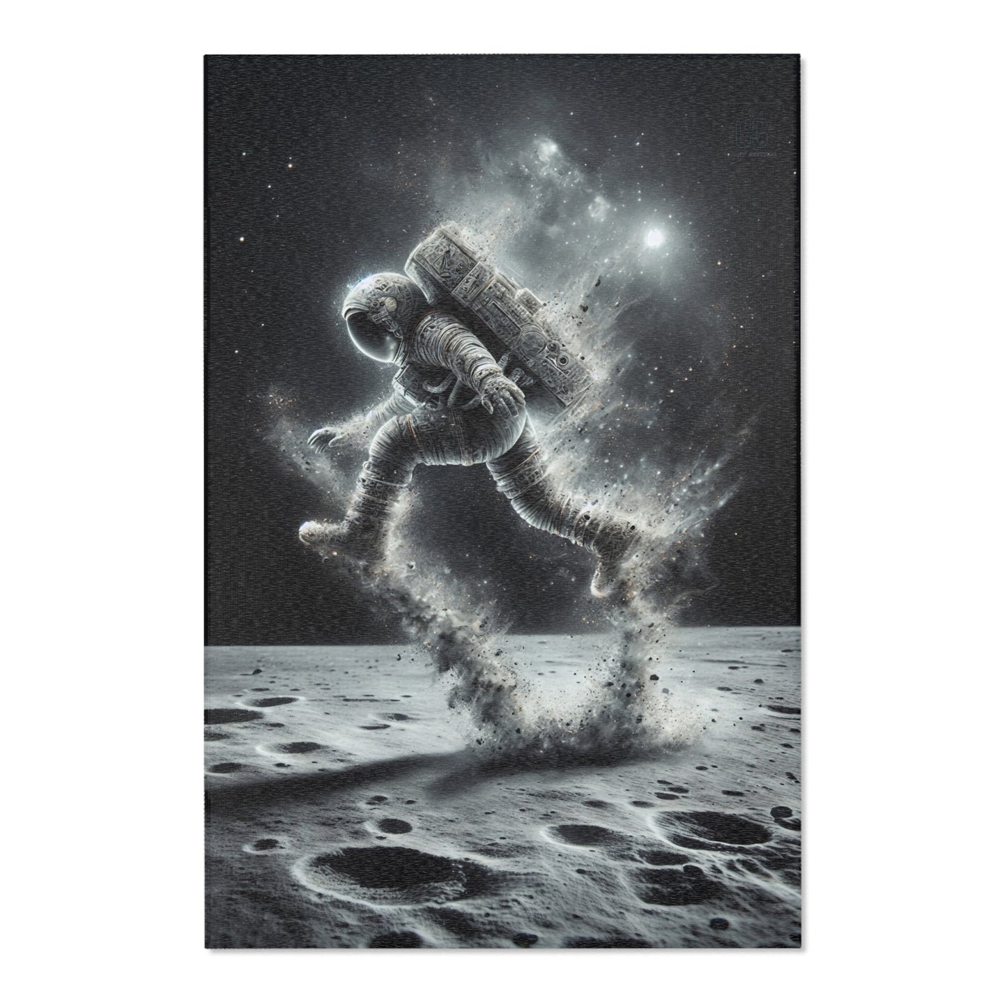 Cosmic Astronaut Area Rug