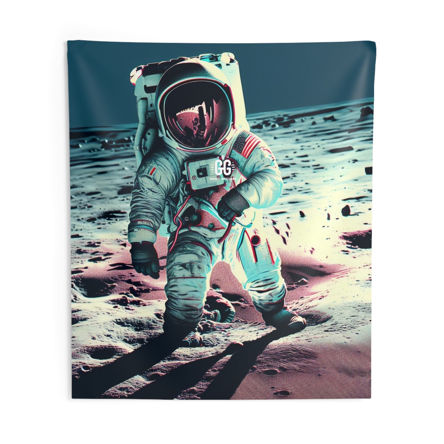 Astronaut Exploration Tapestry