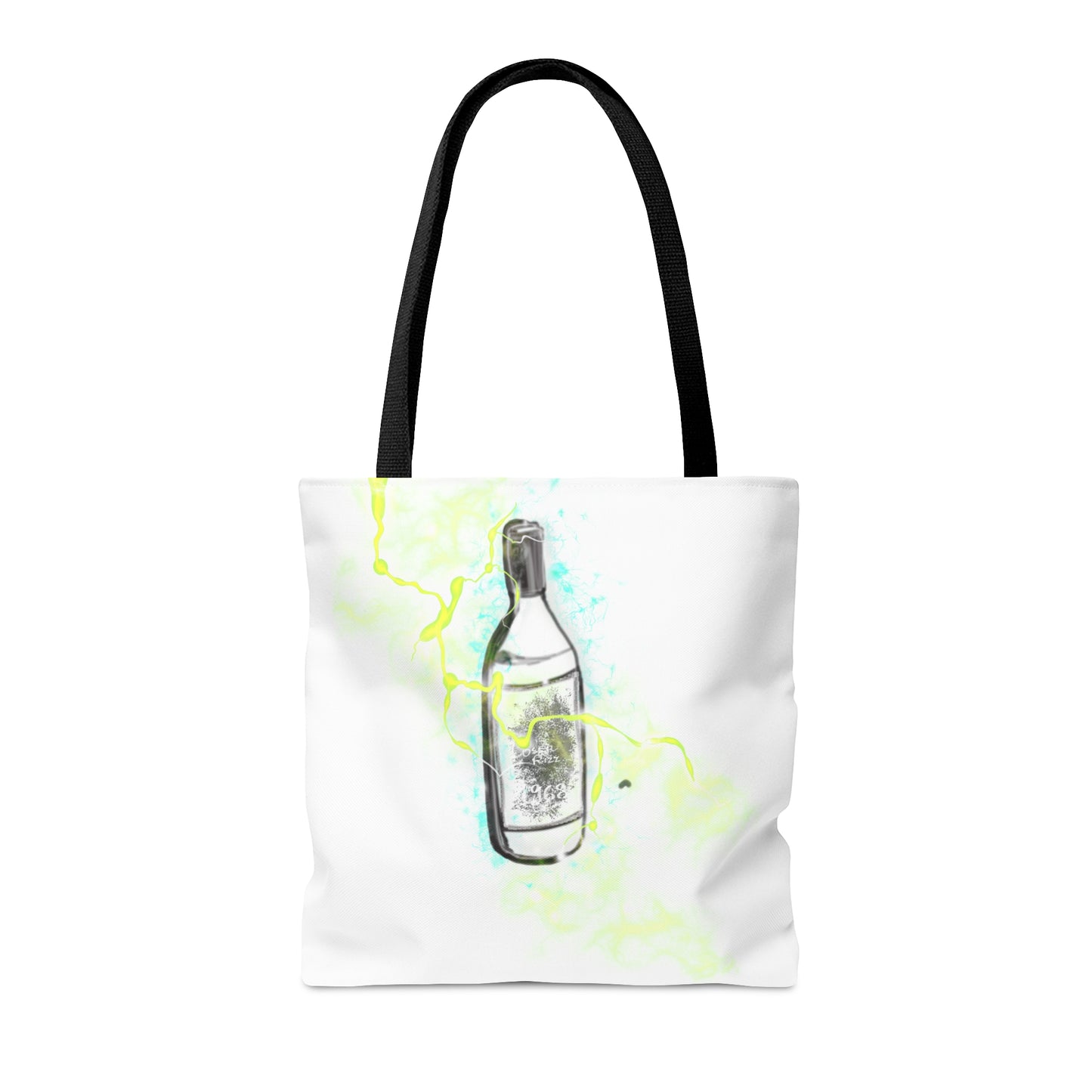 Neon Splash Wine Tote