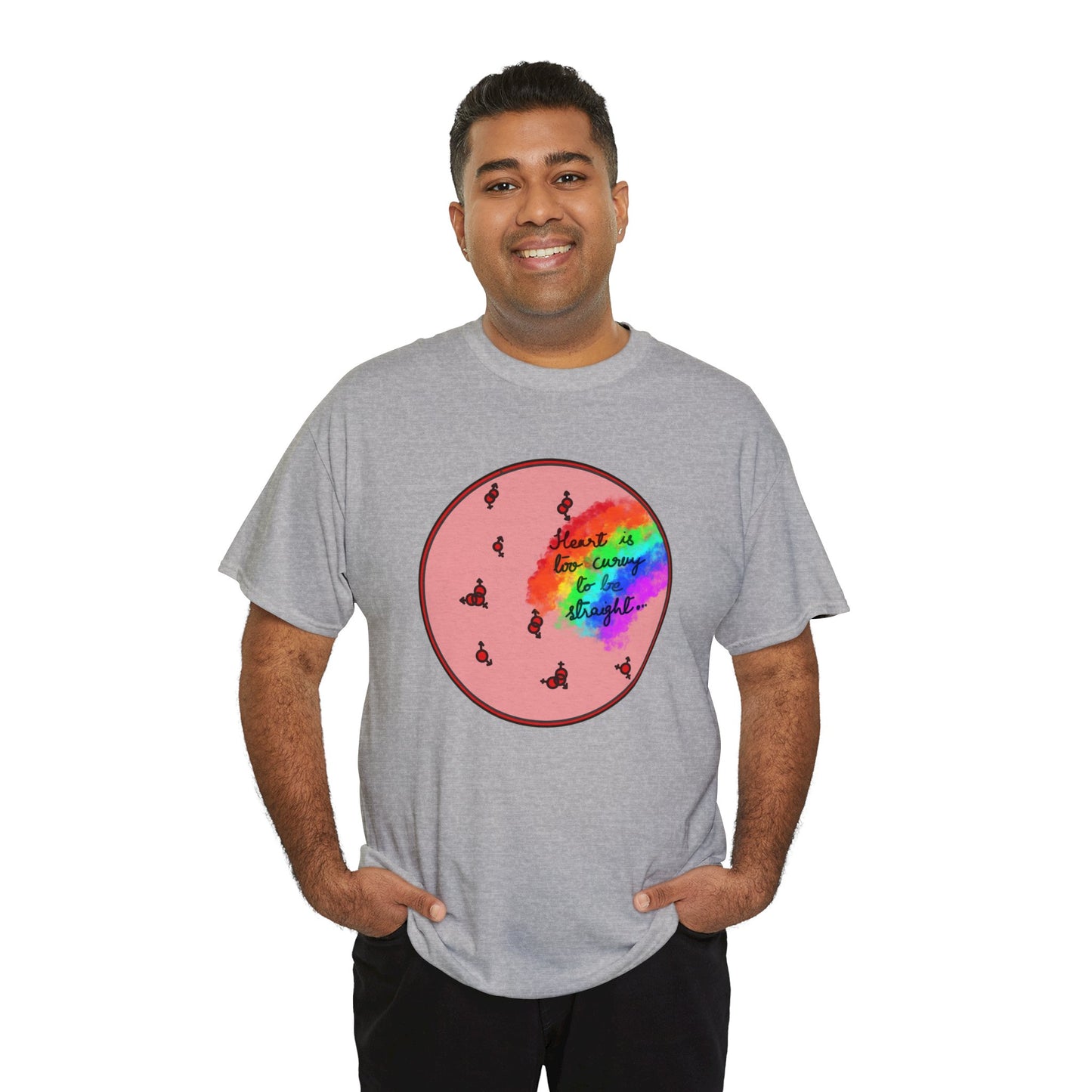 Pride Rainbow Heart Tee