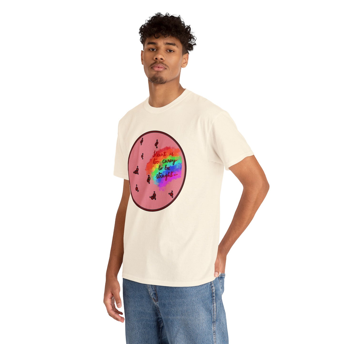 Curvy Heart Pride Tee