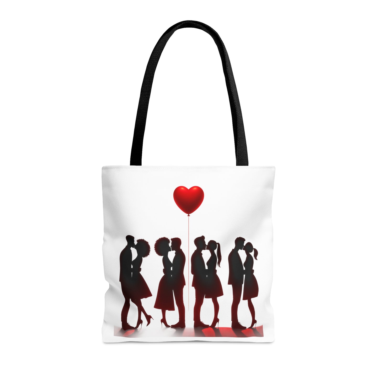 Love Silhouette Tote Bag