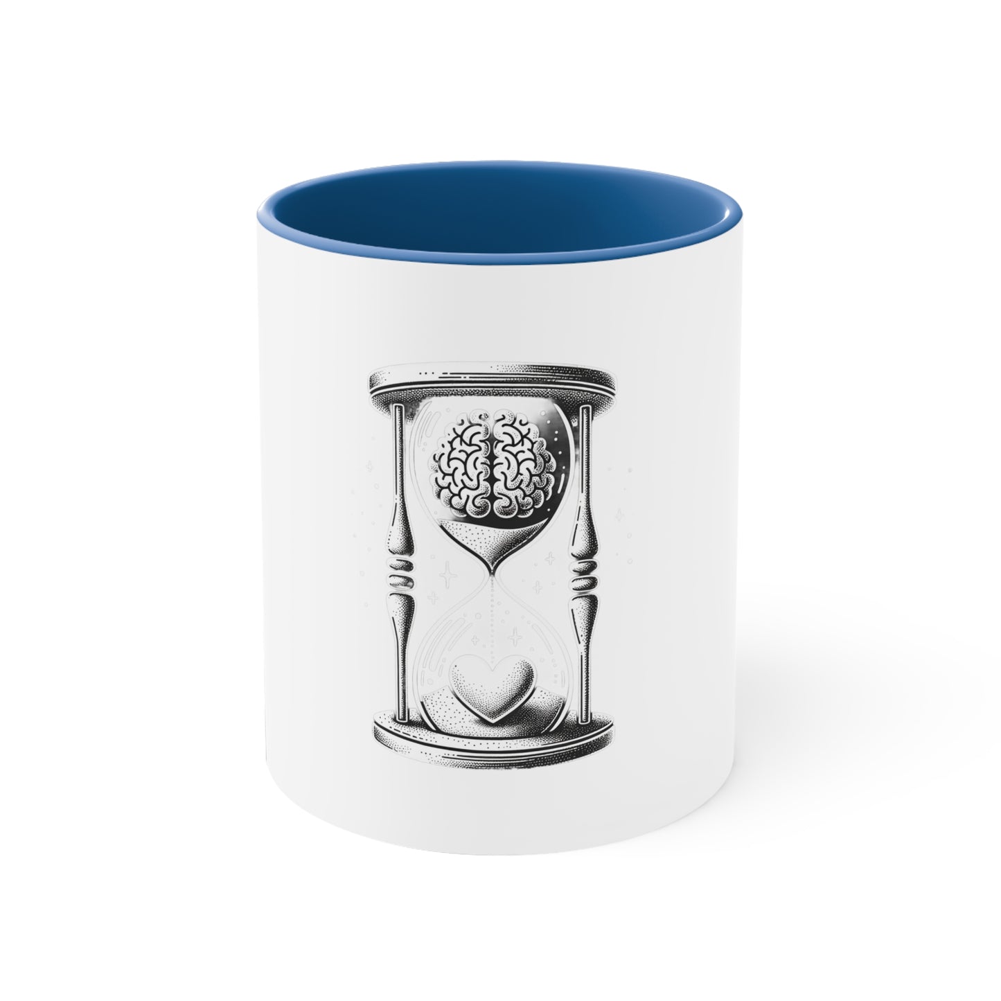 Mindful Heart Hourglass Mug