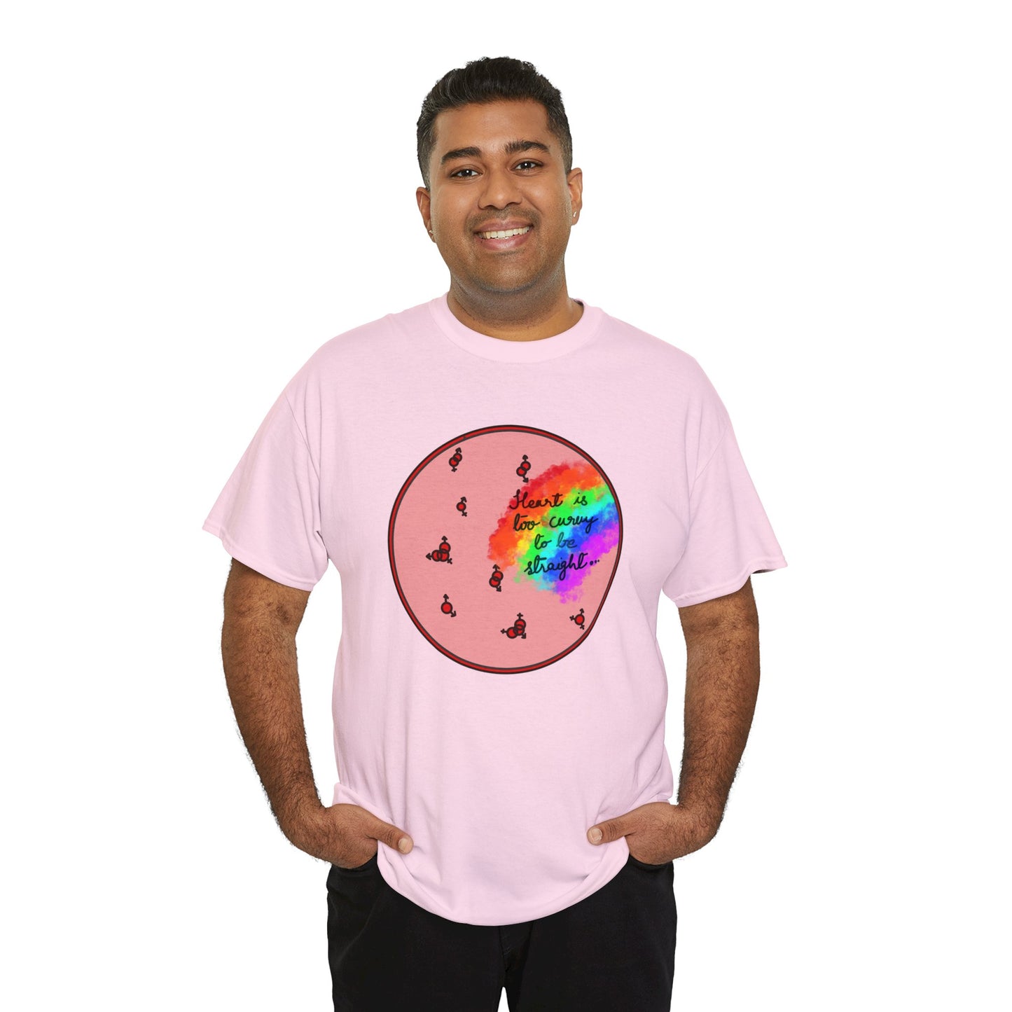 Pride Rainbow Heart Tee