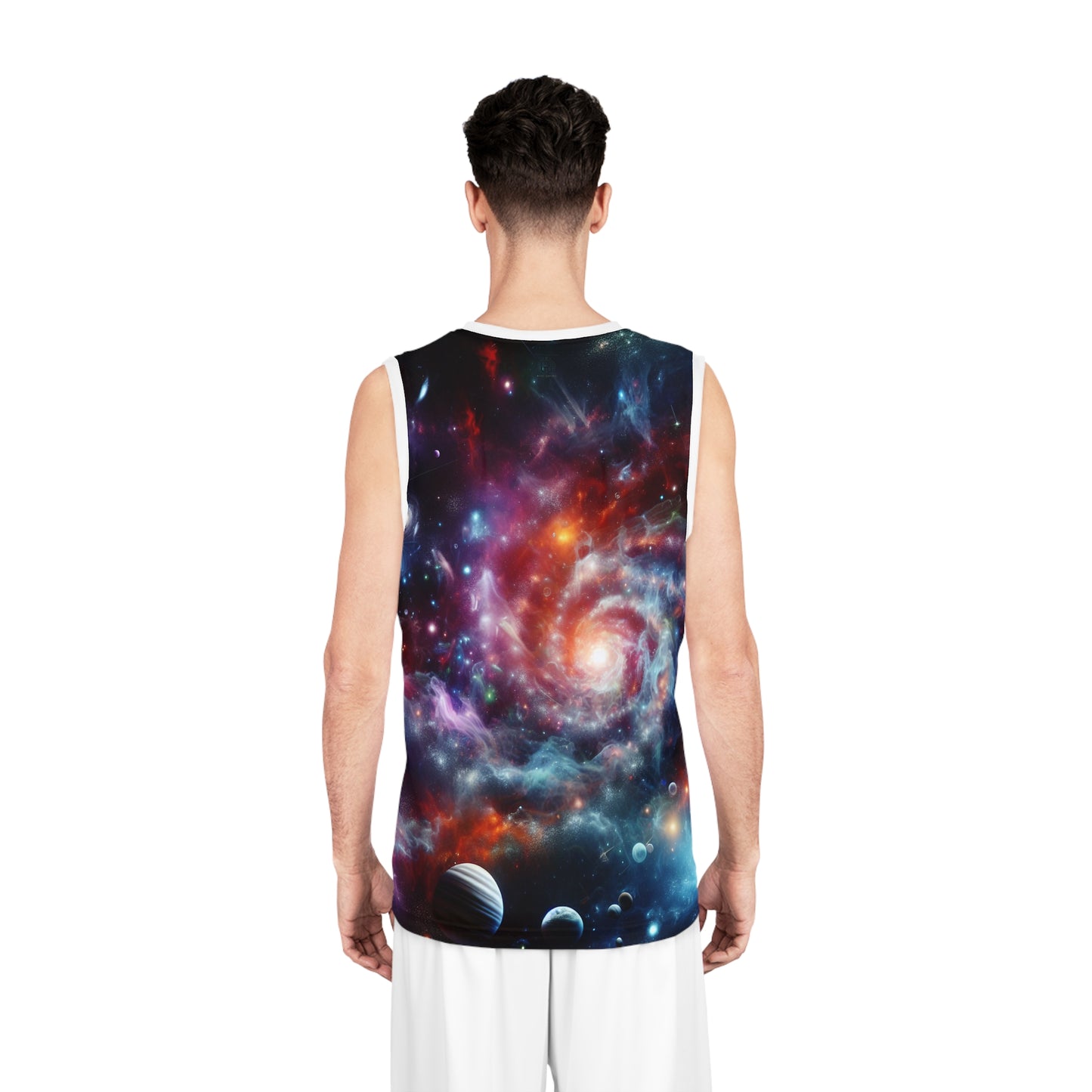 Galactic Spiral Cosmic Basketball Jersey