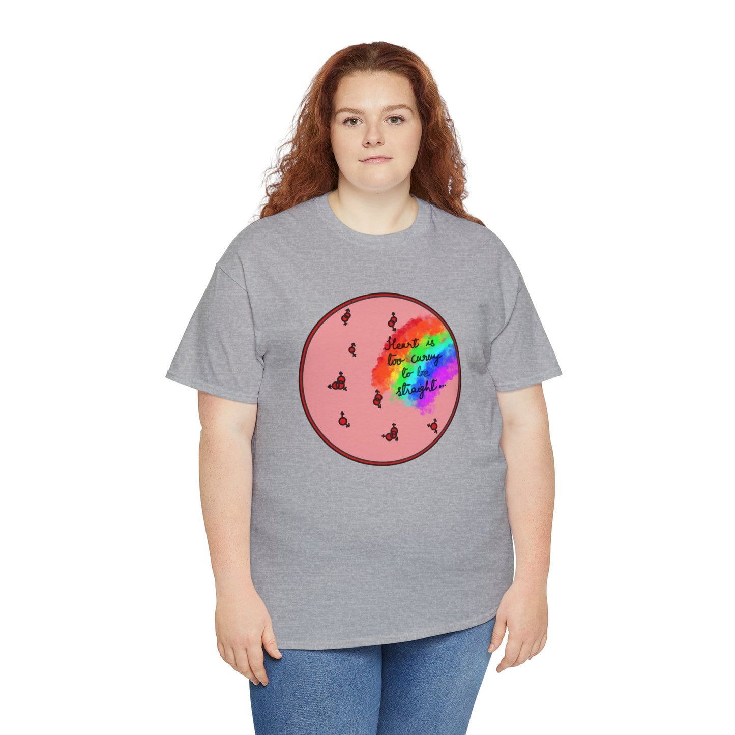 Pride Rainbow Heart Tee