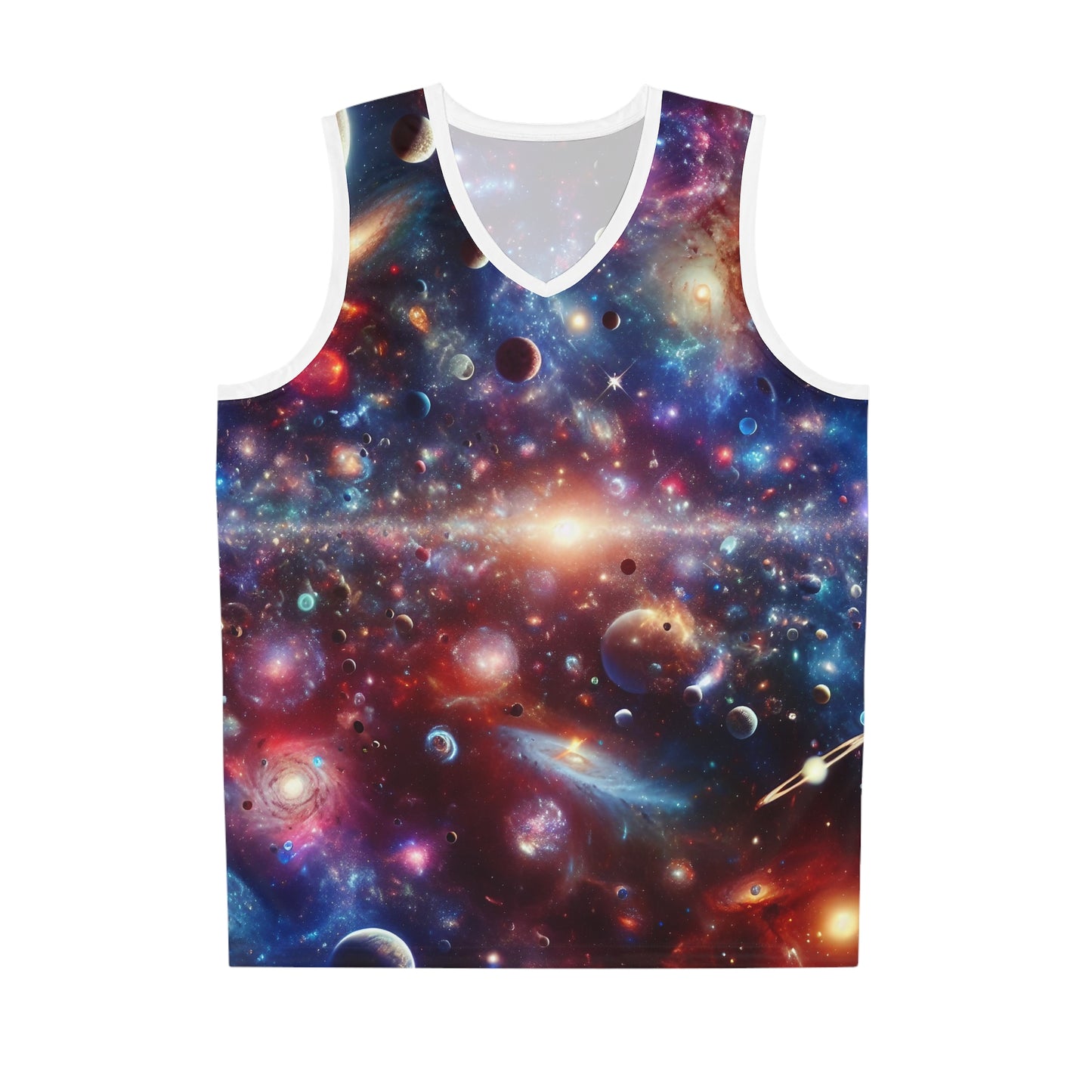 Cosmic Slam Dunk Basketball Jersey