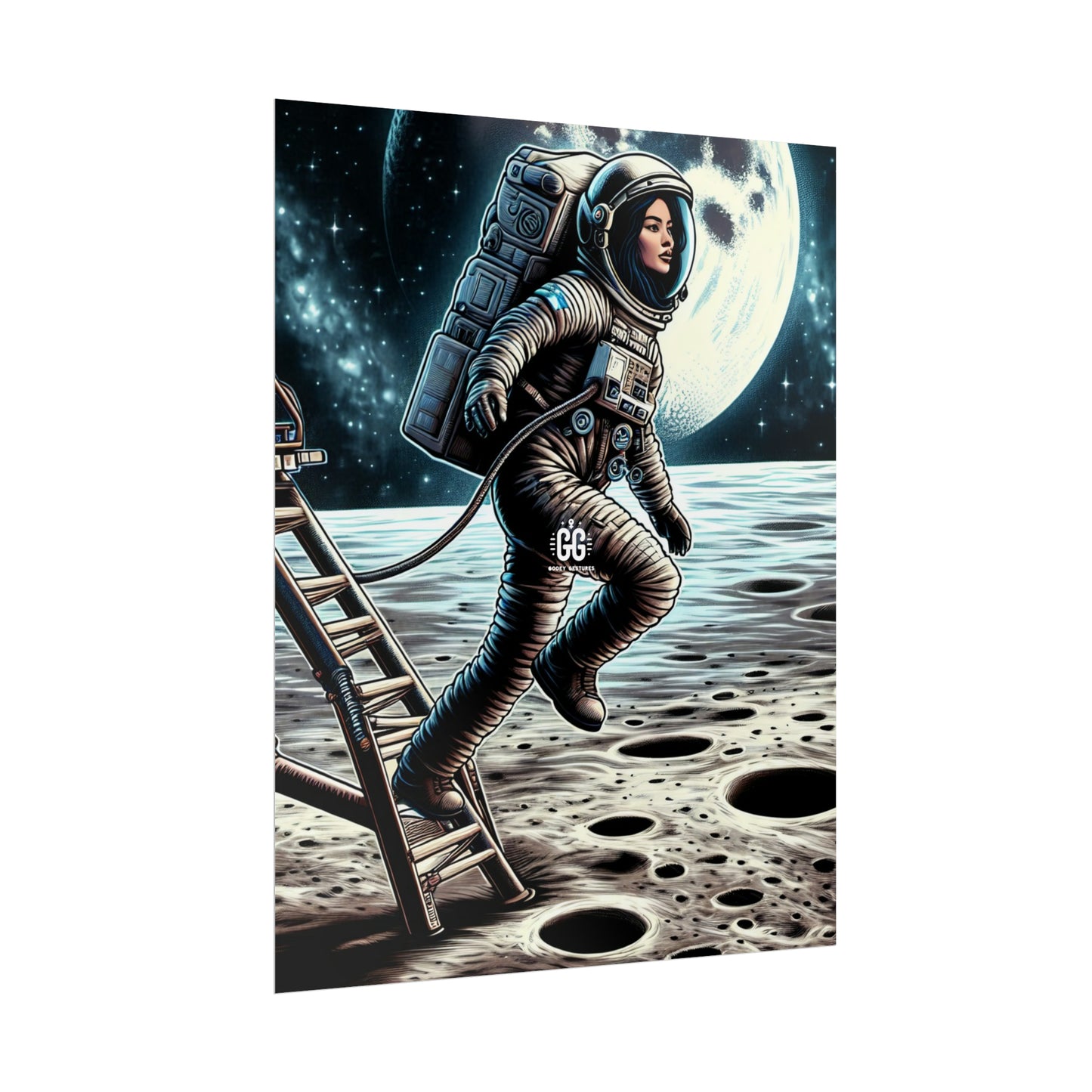 Lunar Explorer Poster