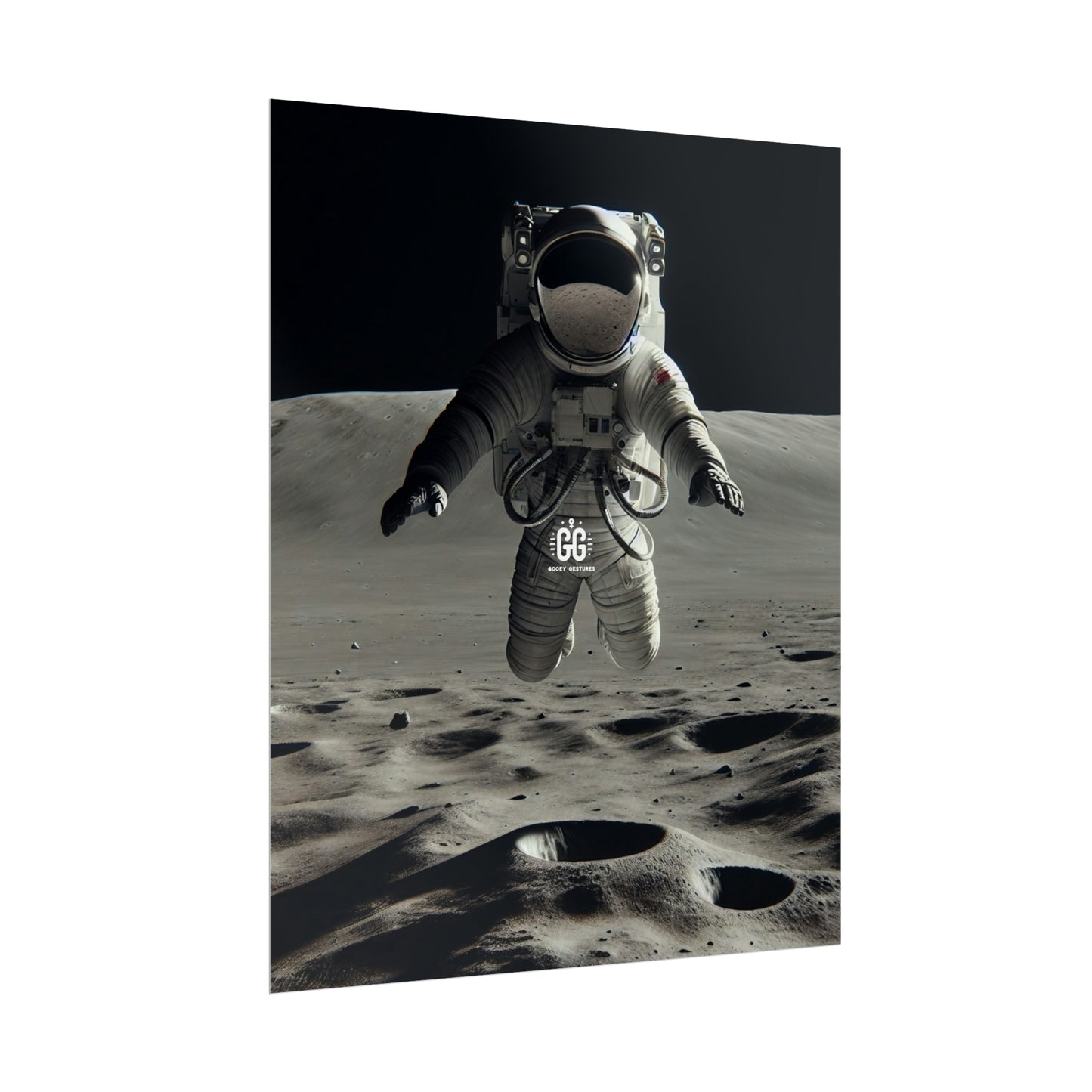 Lunar Leap Exploration Poster