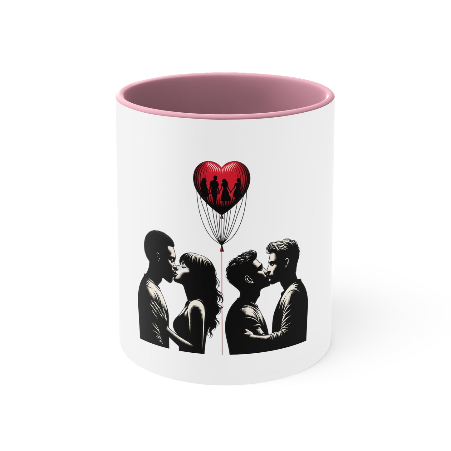 Love Balloon Accent Mug