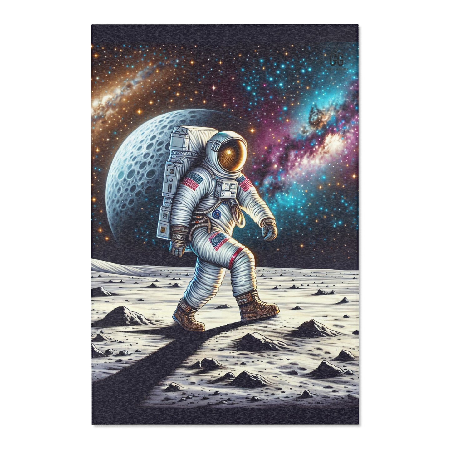 Cosmic Explorer Area Rug