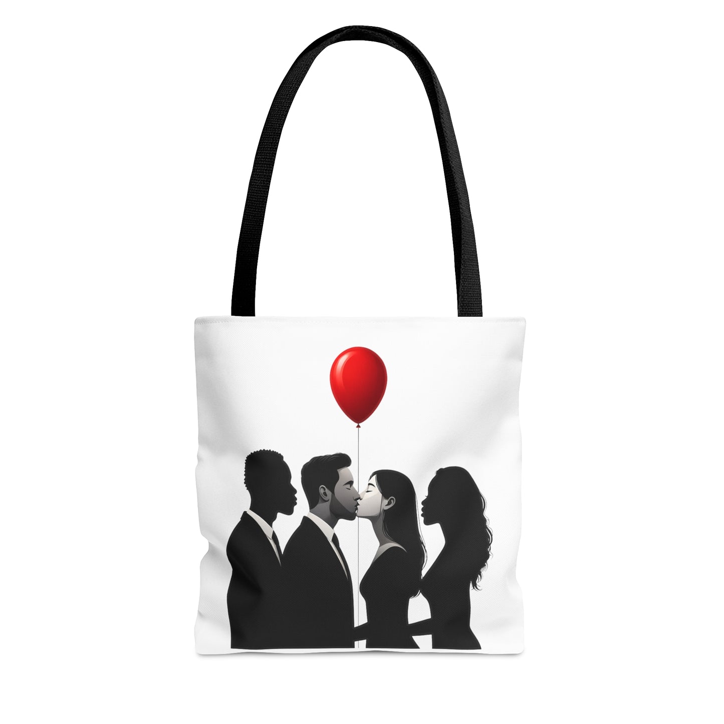 Balloon Kiss Tote Bag