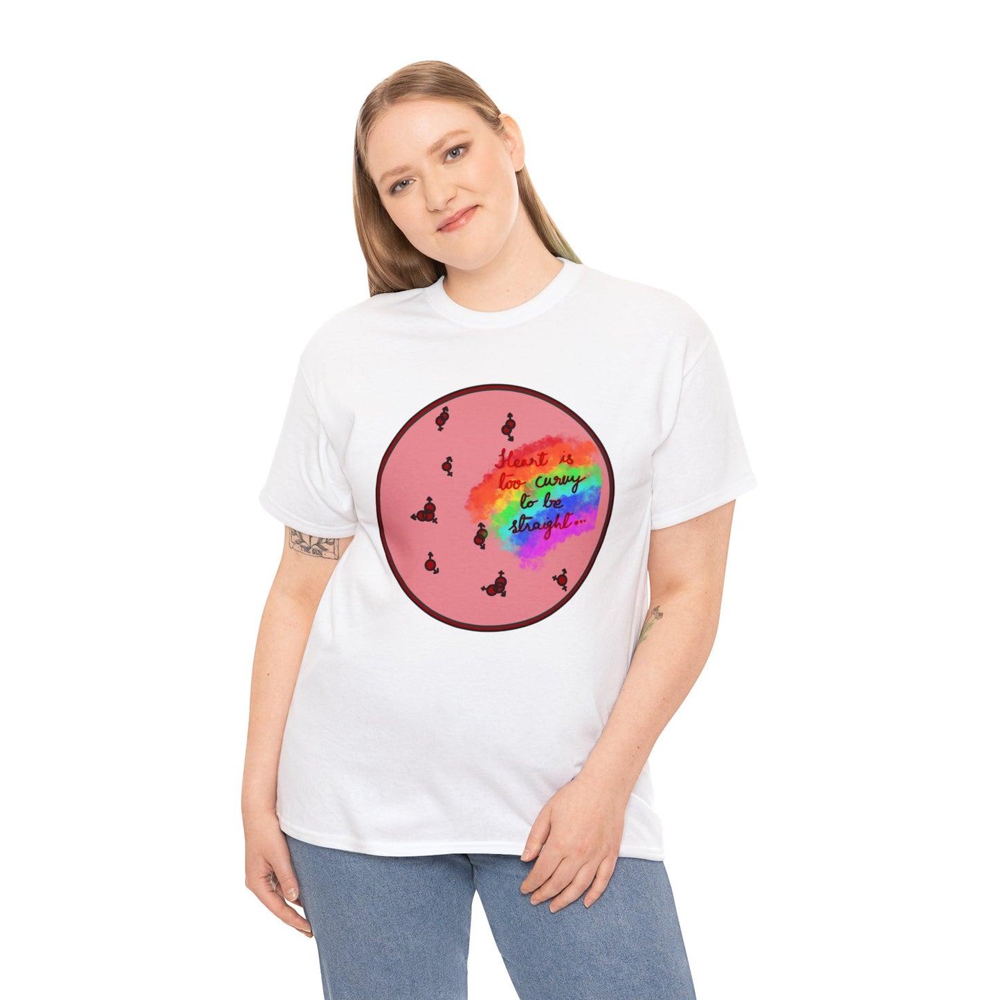 Curvy Heart Pride Tee