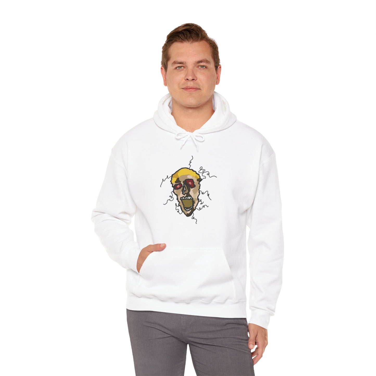 Psychedelic Skull Hoodie