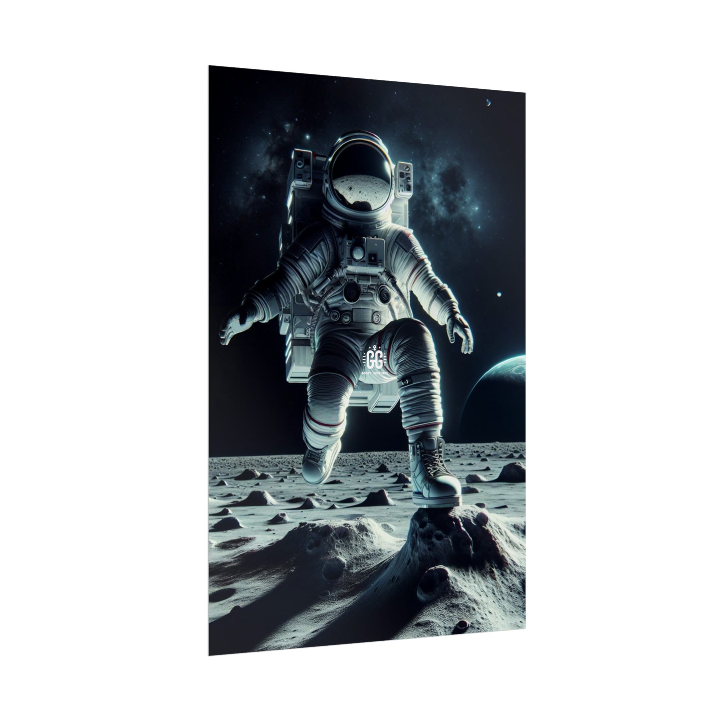 Lunar Explorer Poster