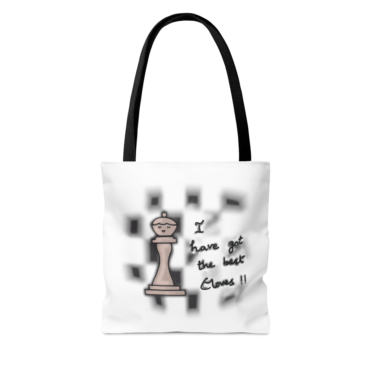 Chess Glove Tote Bag