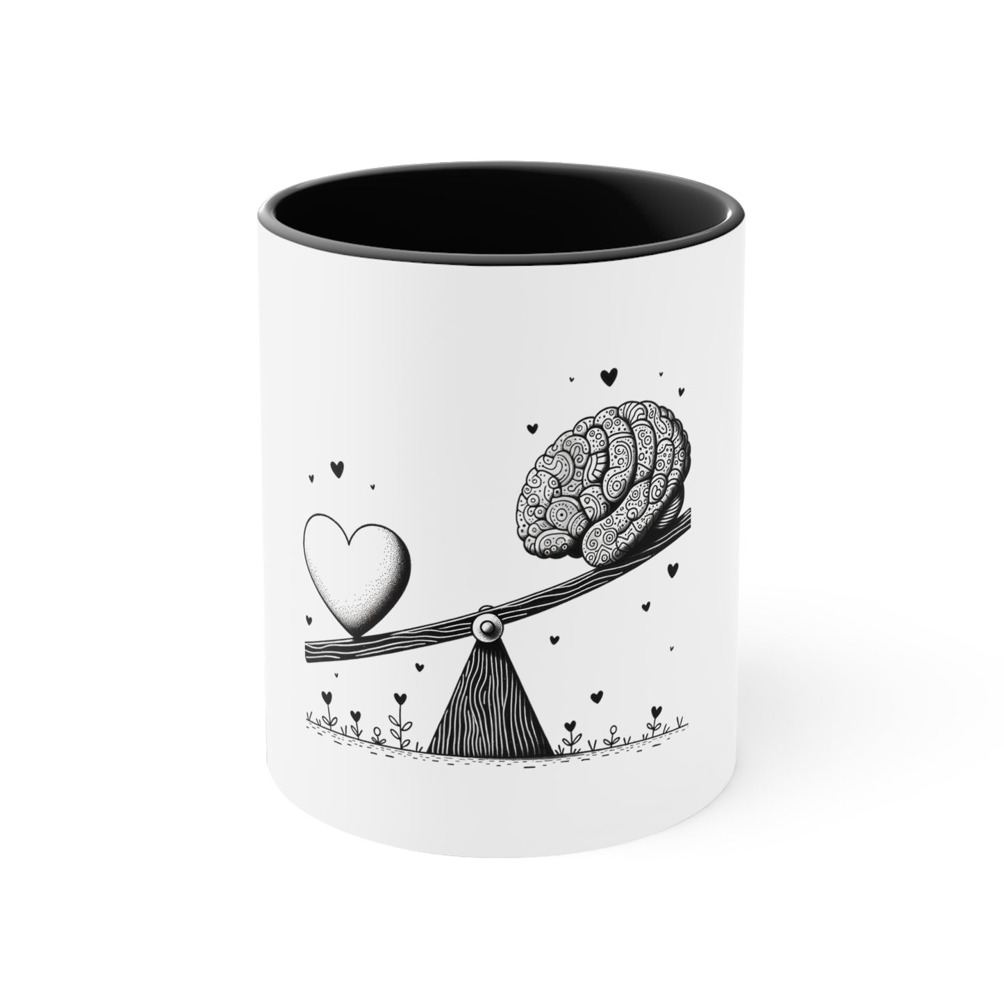 Balanced Mind Heart Mug