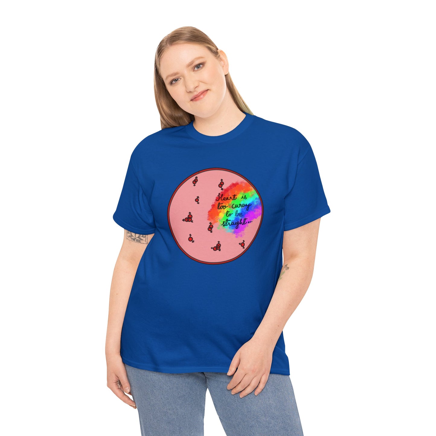 Pride Rainbow Heart Tee