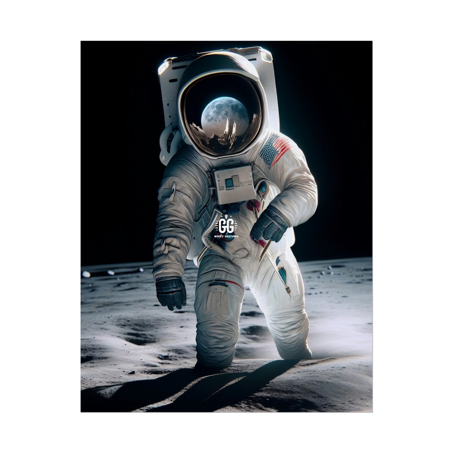 Lunar Explorer Poster