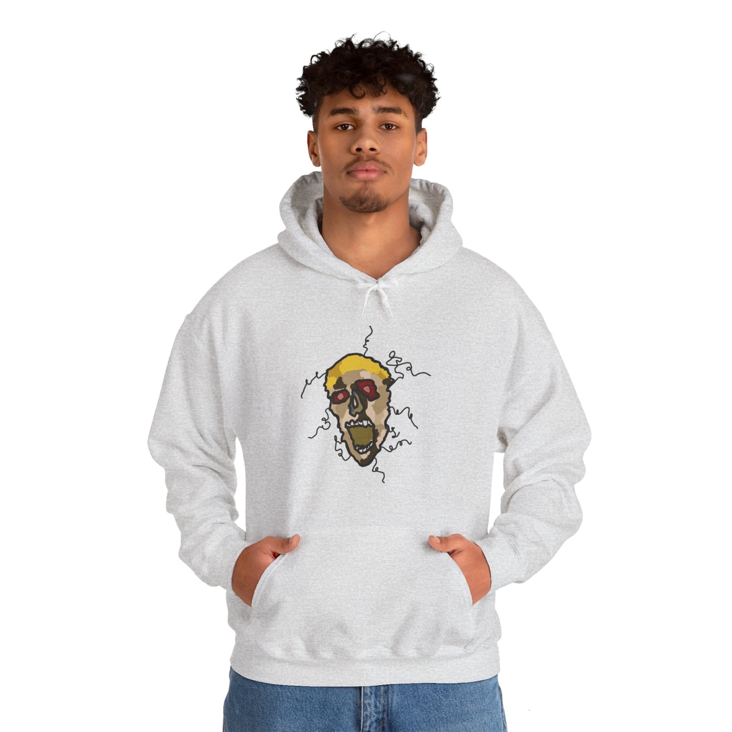 Psychedelic Skull Hoodie