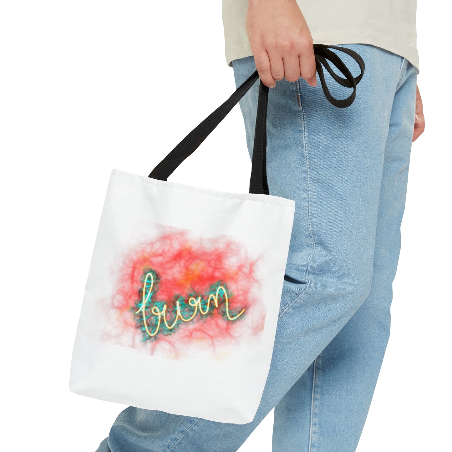 Fiery Love Tote Bag