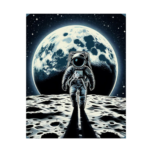 Lunar Explorer Poster