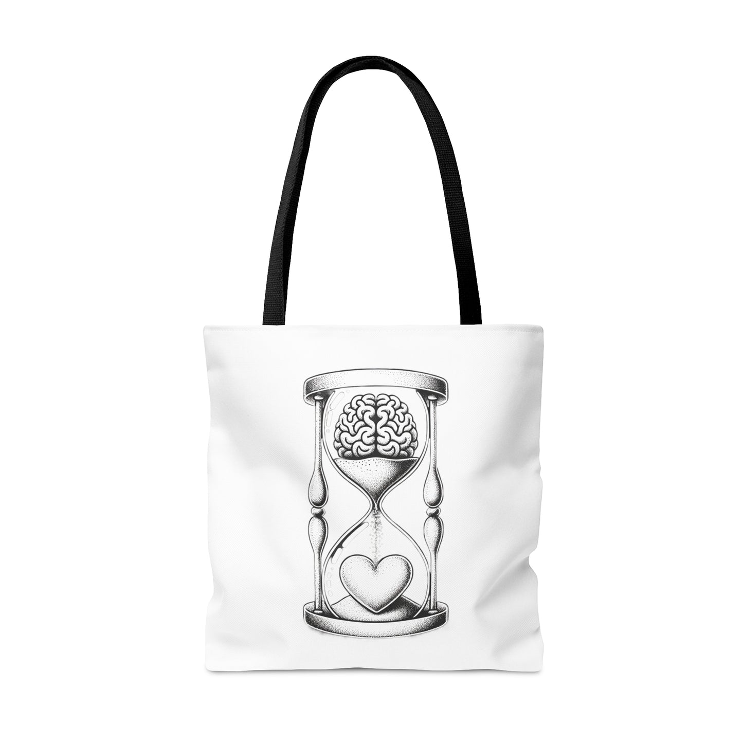 Mindful Heart Hourglass Tote