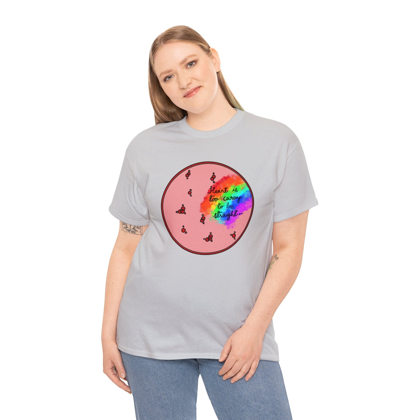 Pride Rainbow Heart Tee