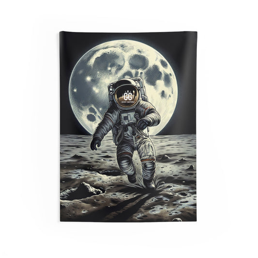 Lunar Astronaut Tapestry