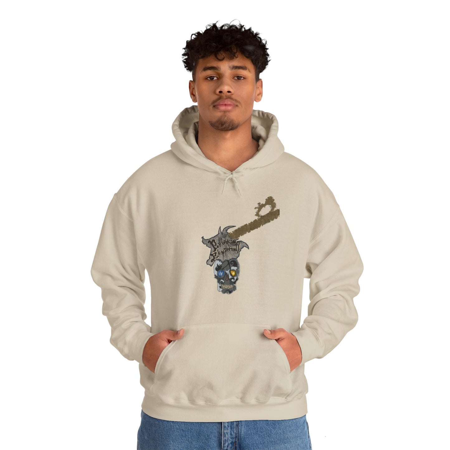 Explosive Skull Hoodie