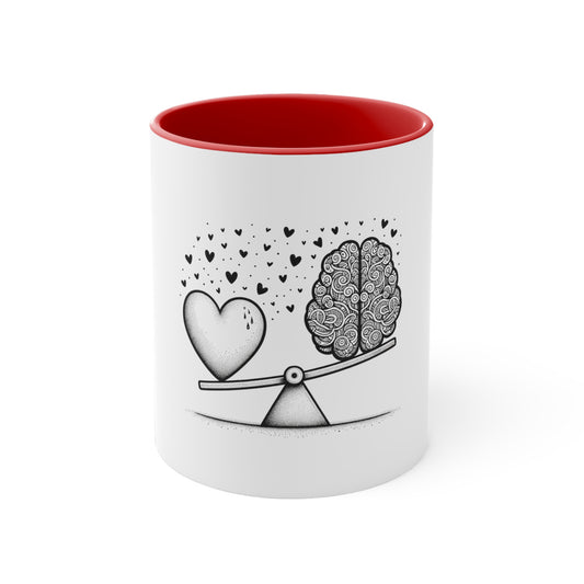 Emotional Balance Accent Mug