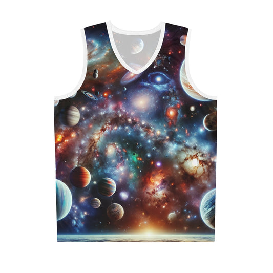 Cosmic Slam Dunk Basketball Jersey