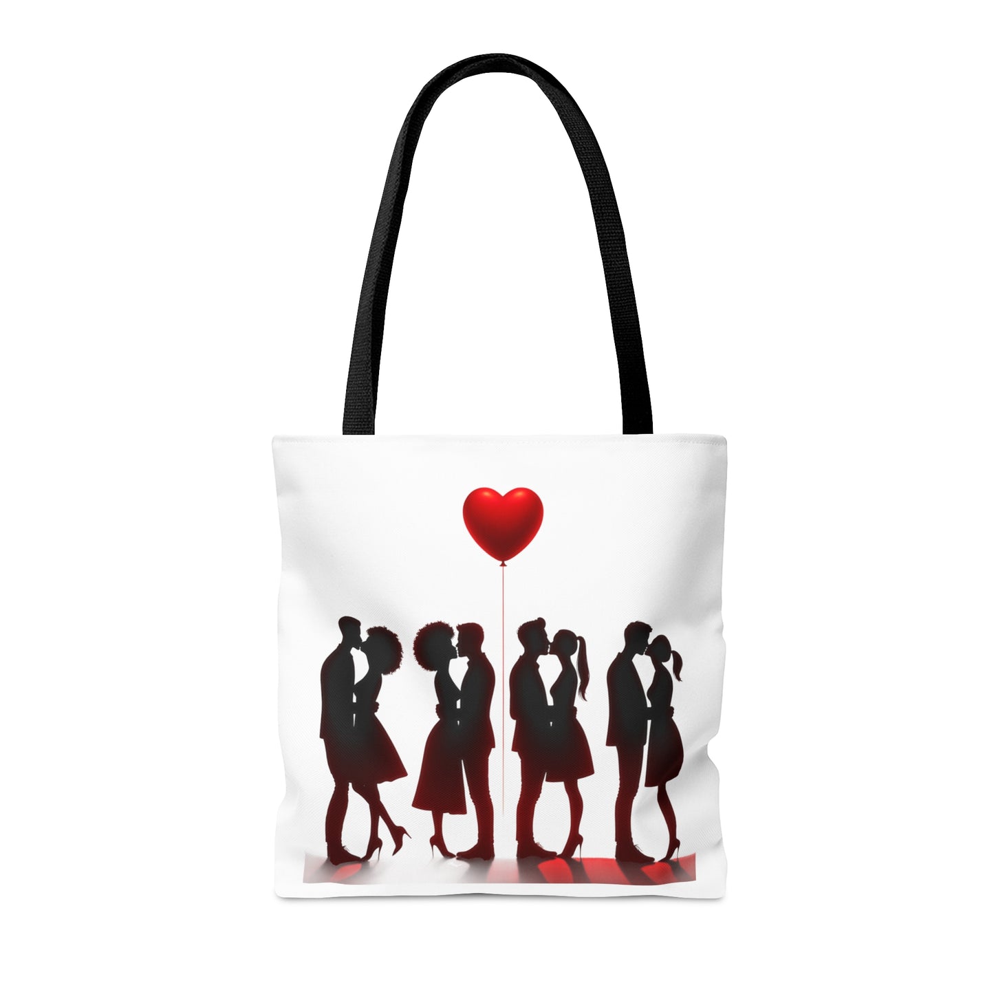 Love Silhouette Tote Bag