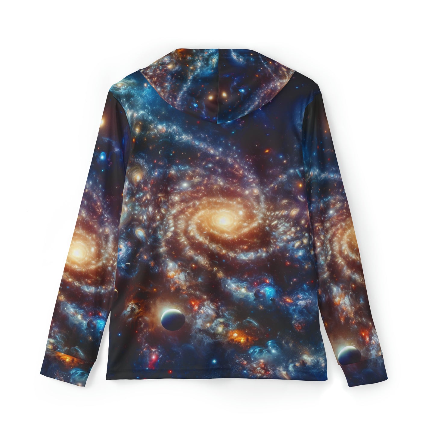 Galactic Spiral Athletic Warmup Hoodie