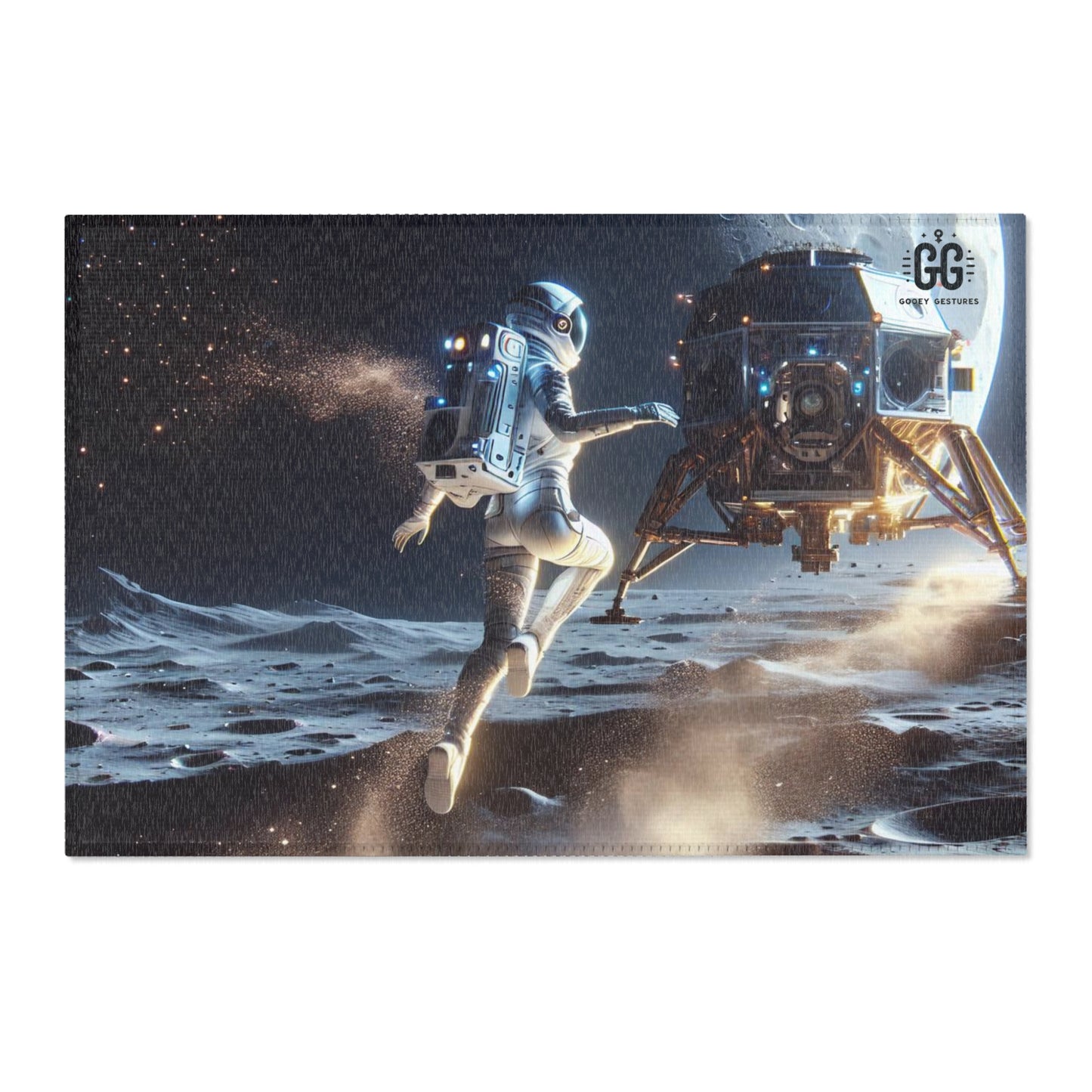 Cosmic Explorer Area Rug