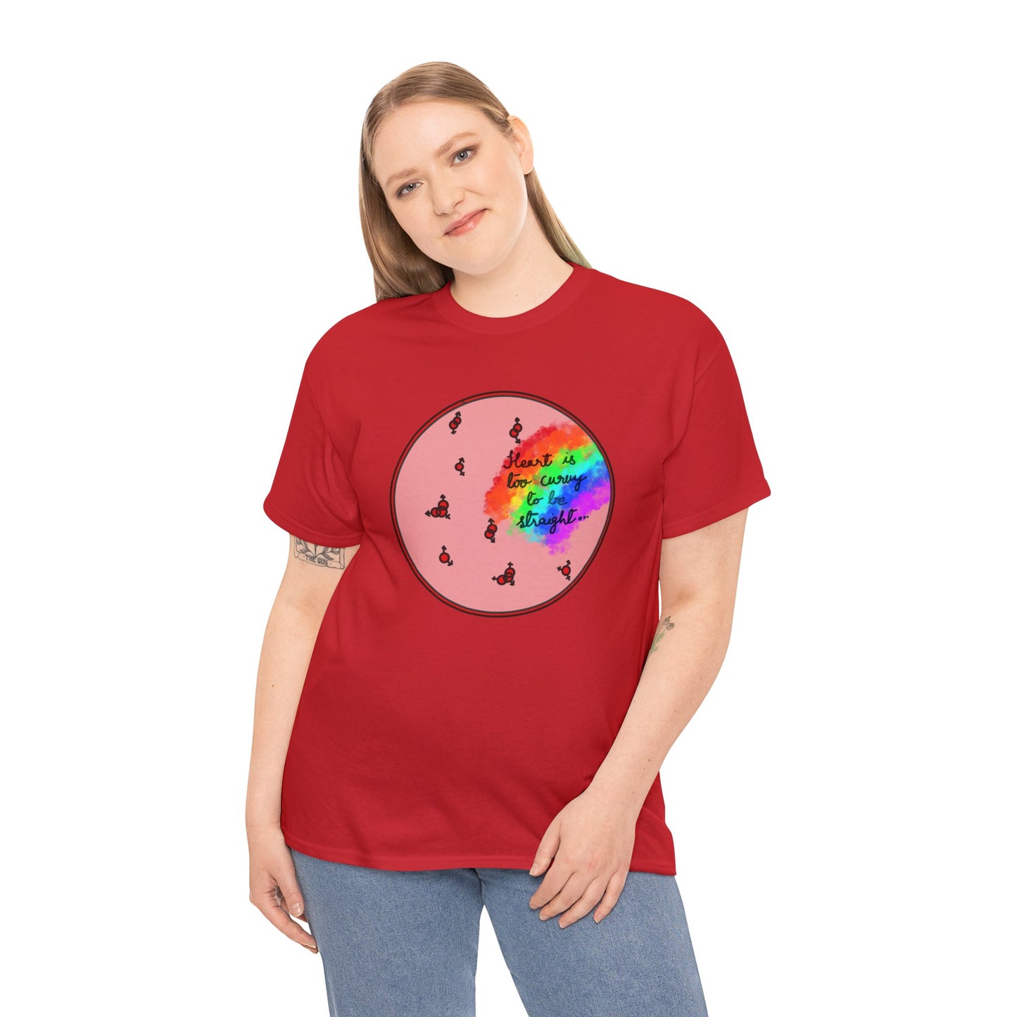 Pride Rainbow Heart Tee