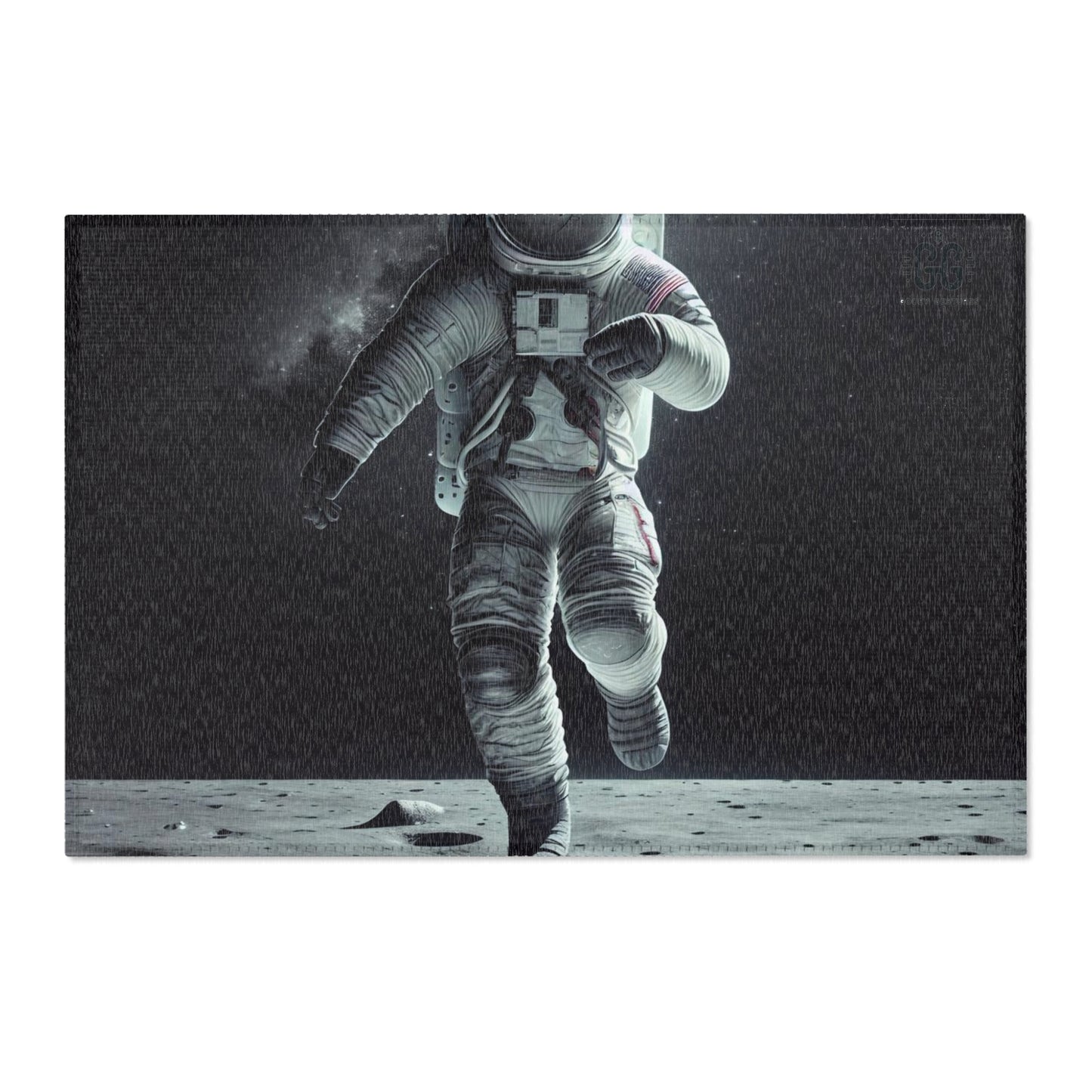 Lunar Astronaut Area Rug