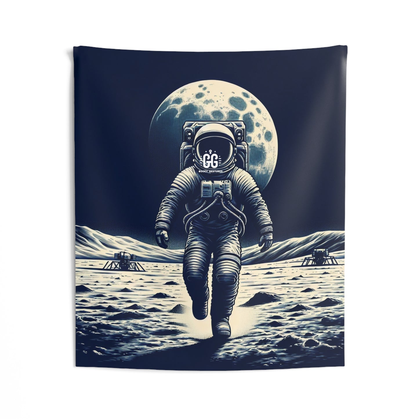 Lunar Explorer Tapestry