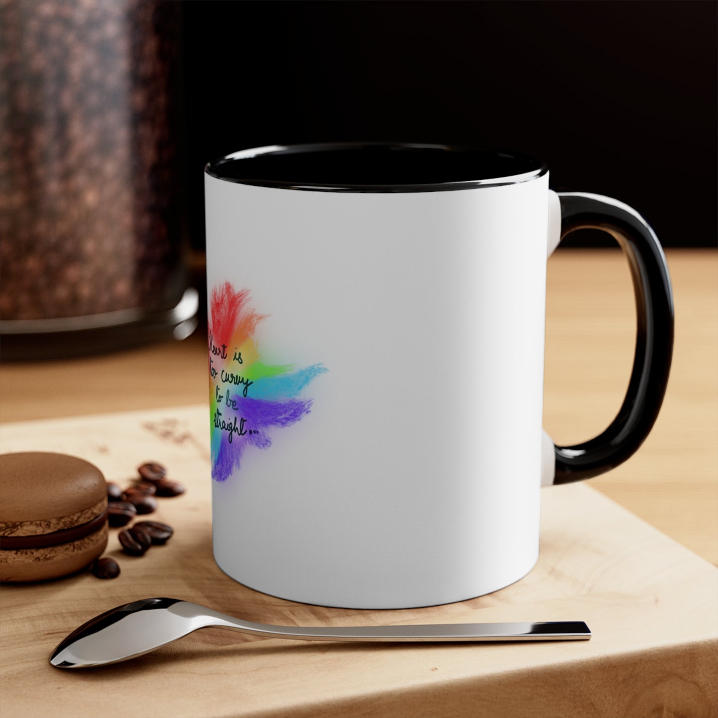 Curvy Heart Pride Mug