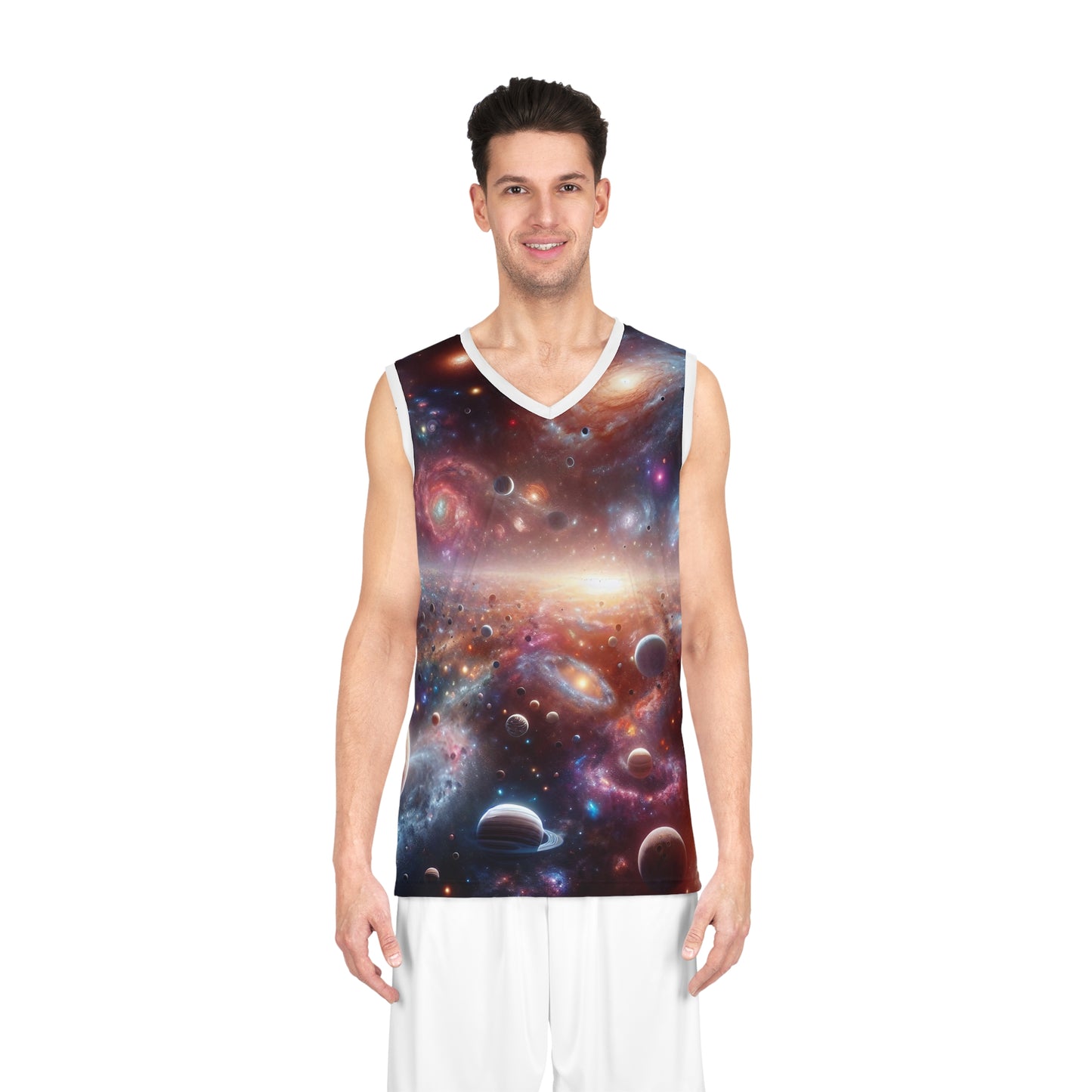 Cosmic Slam Dunk Basketball Jersey