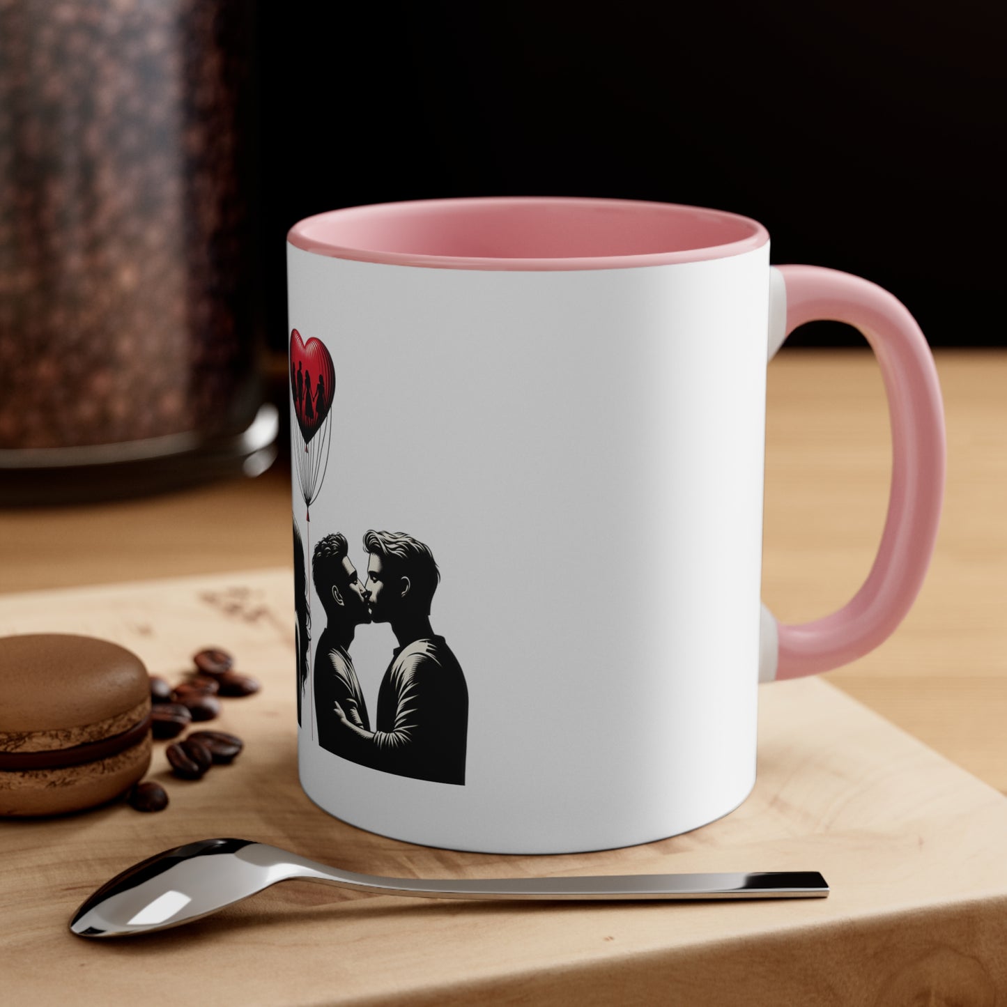 Love Balloon Accent Mug