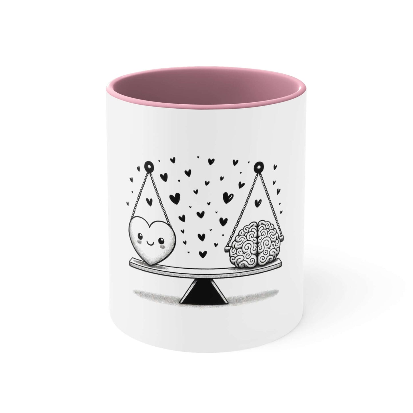 Balanced Heart Brain Mug