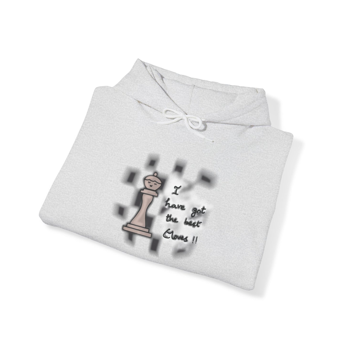 Chess Glove Humor Hoodie