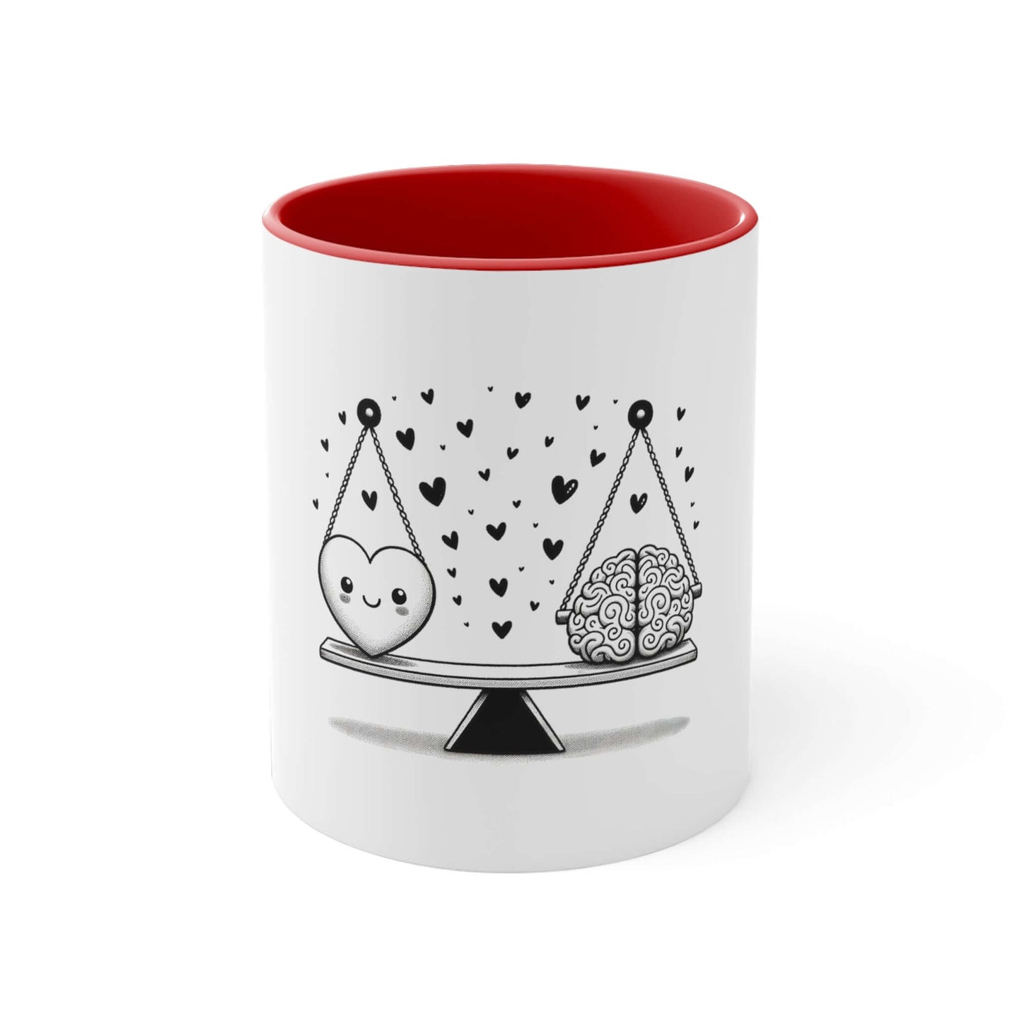 Balanced Heart Brain Mug