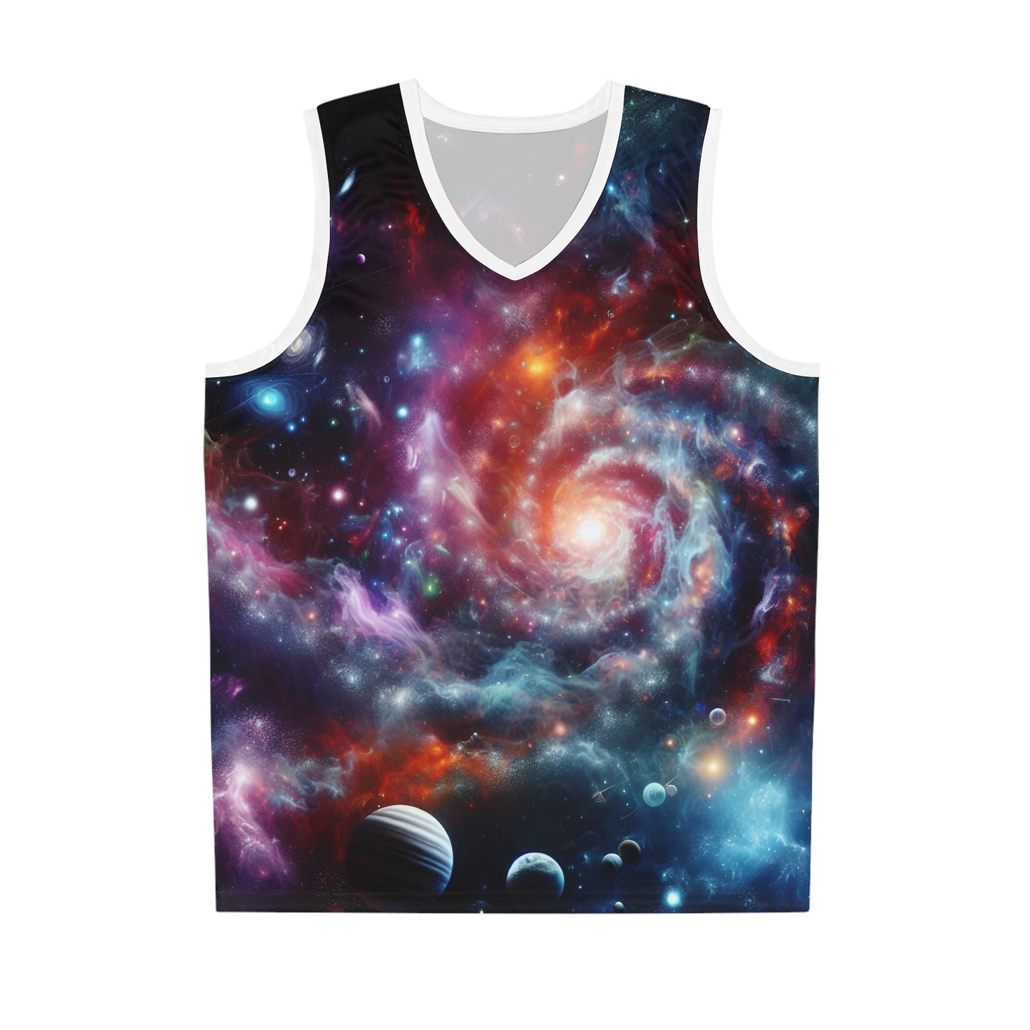 Galactic Spiral Cosmic Basketball Jersey