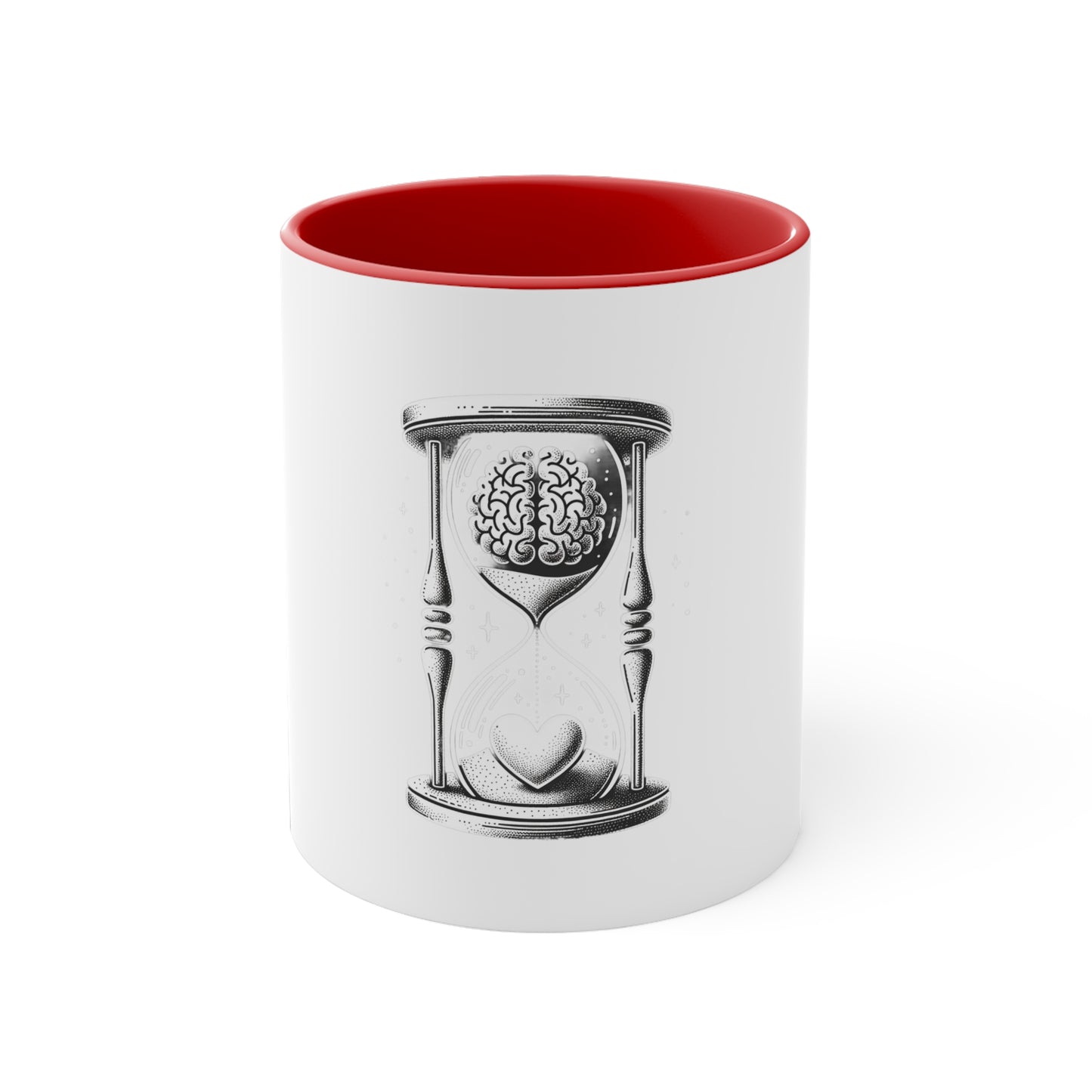 Mindful Heart Hourglass Mug